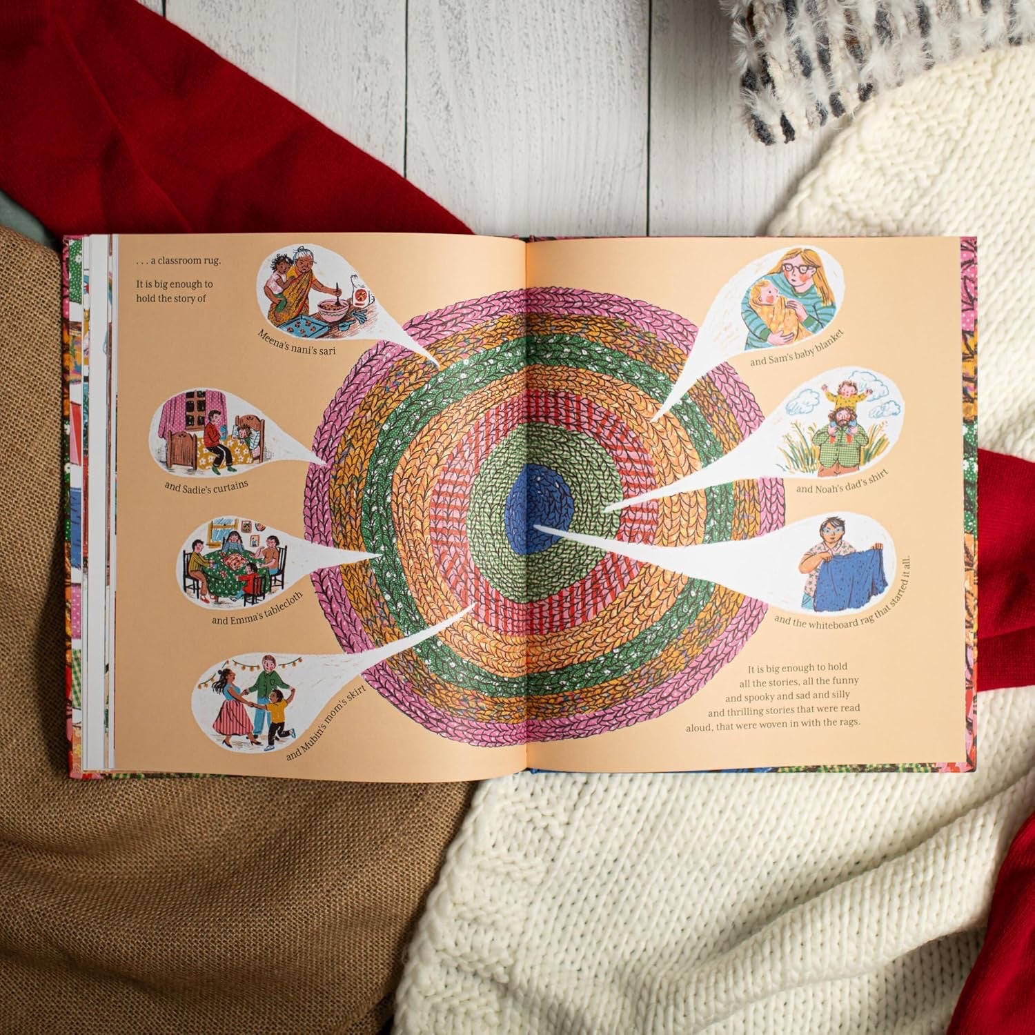 Story Rug by Sophie Blackall and Phoebe Wahl - Hardcover, photo 5 of 6