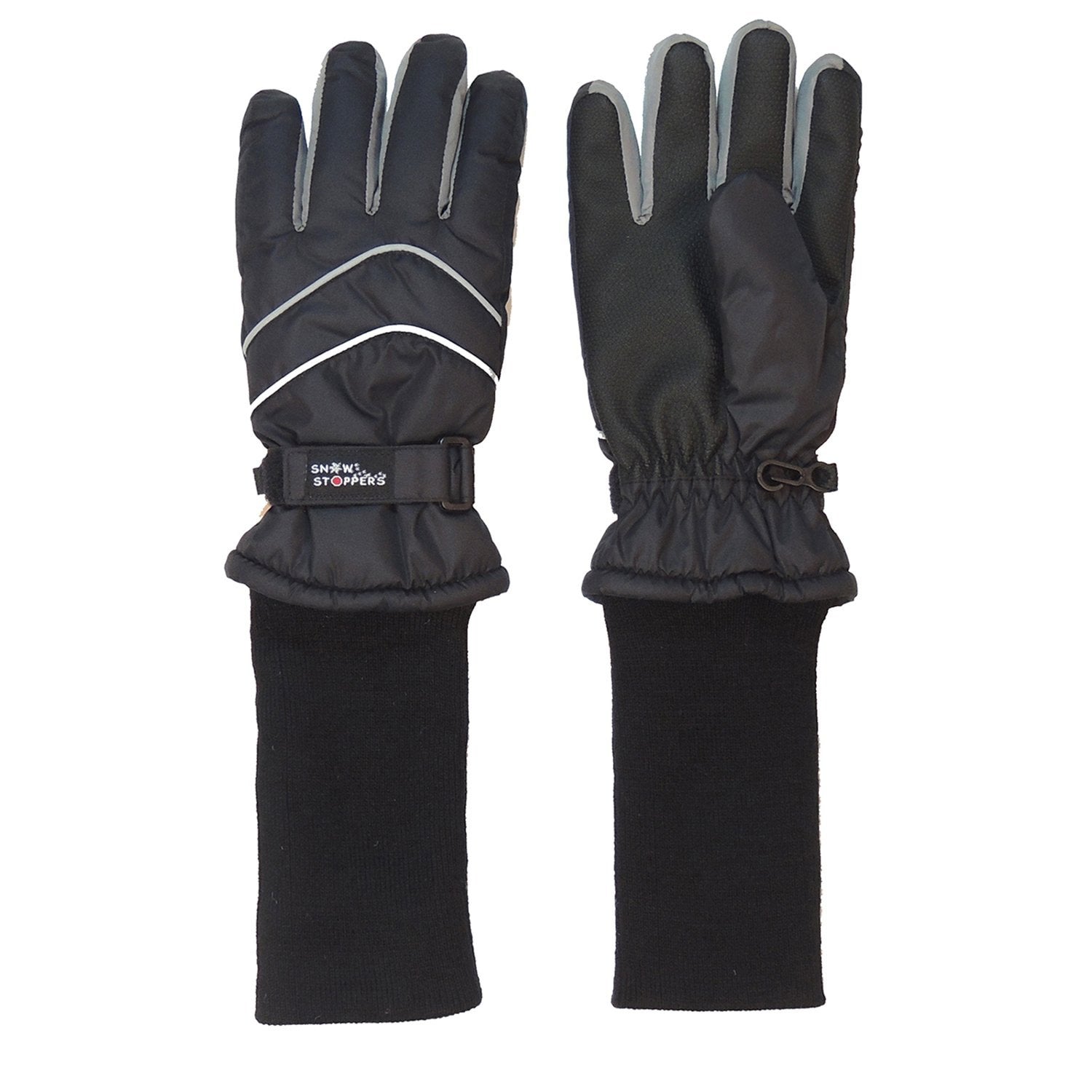 Snow Stoppers Waterproof Gloves- Size Large - Red, Navy or Black, photo 2 of 5
