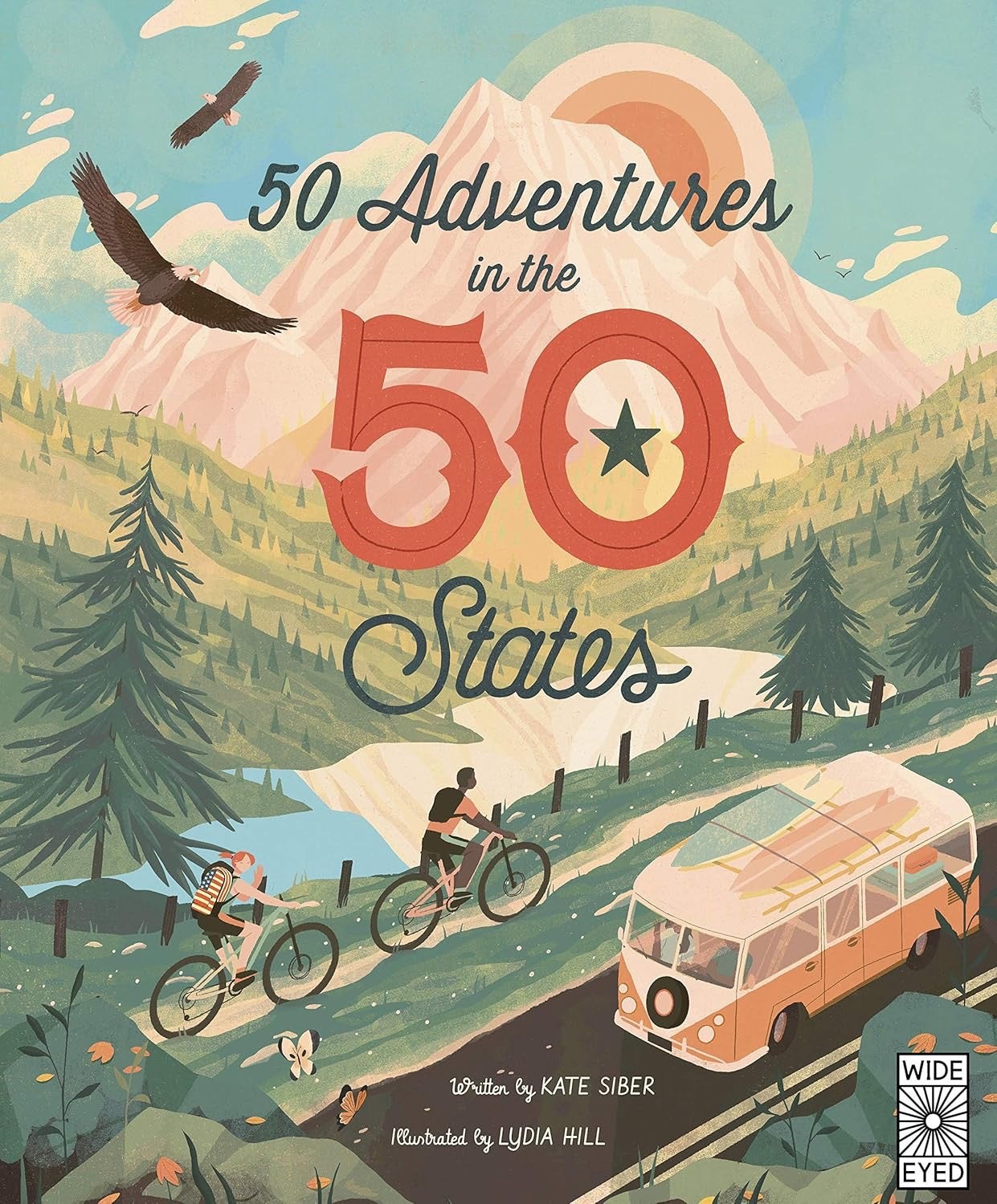 50 Adventures in the 50 States - Hardcover by Kate Siber, photo 1 of 3