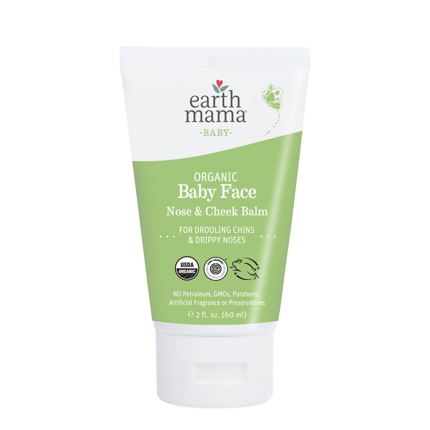 Organic Baby Face Nose and Cheek Balm - Earth Mama Organics, photo 1 of 4