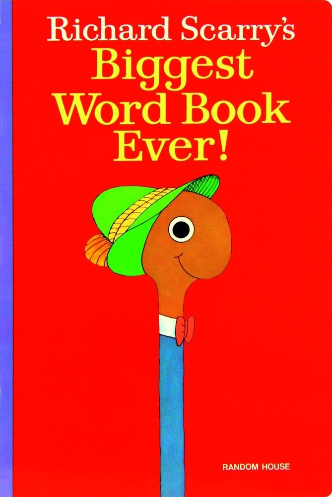 Biggest Word Book Ever Richard Scarry Board Book