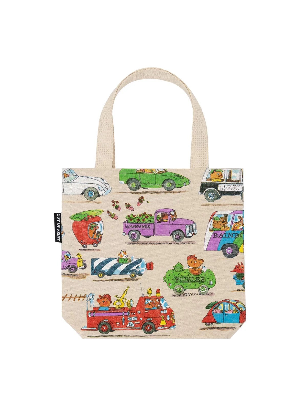Cars & Trucks Richard Scarry Mini Tote - Out of Print