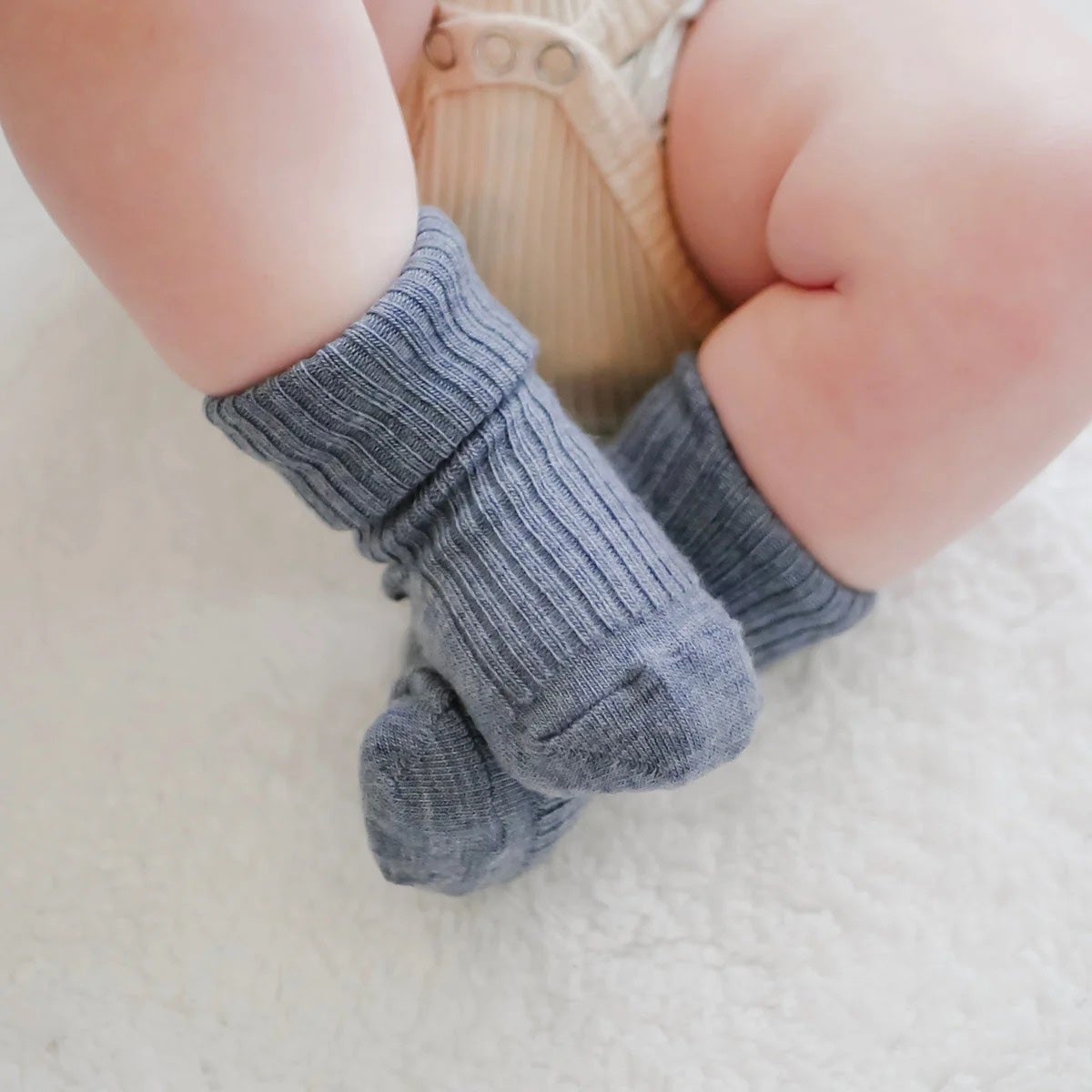 3 pack Merino Wool Socks - Blue - Woolino, photo 2 of 3