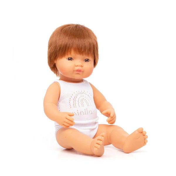 Miniland 15” Redhead Doll Boy, photo 1 of 2