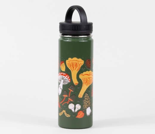 Forest Fungi 20oz. Water Bottle - Phoebe Wahl - Made in Washington, photo 4 of 8
