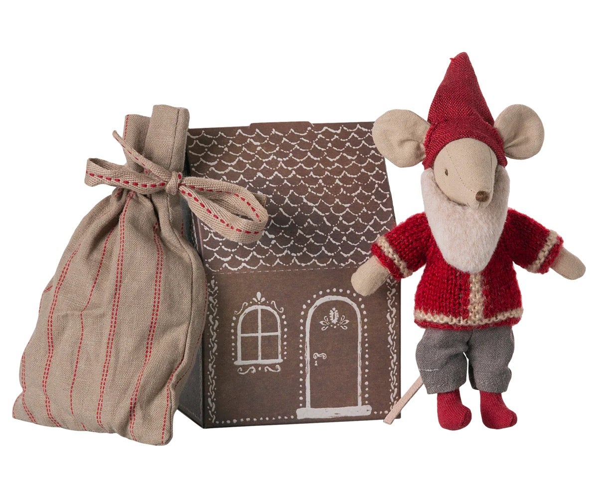 Santa Mouse in House - Maileg, photo 1 of 5