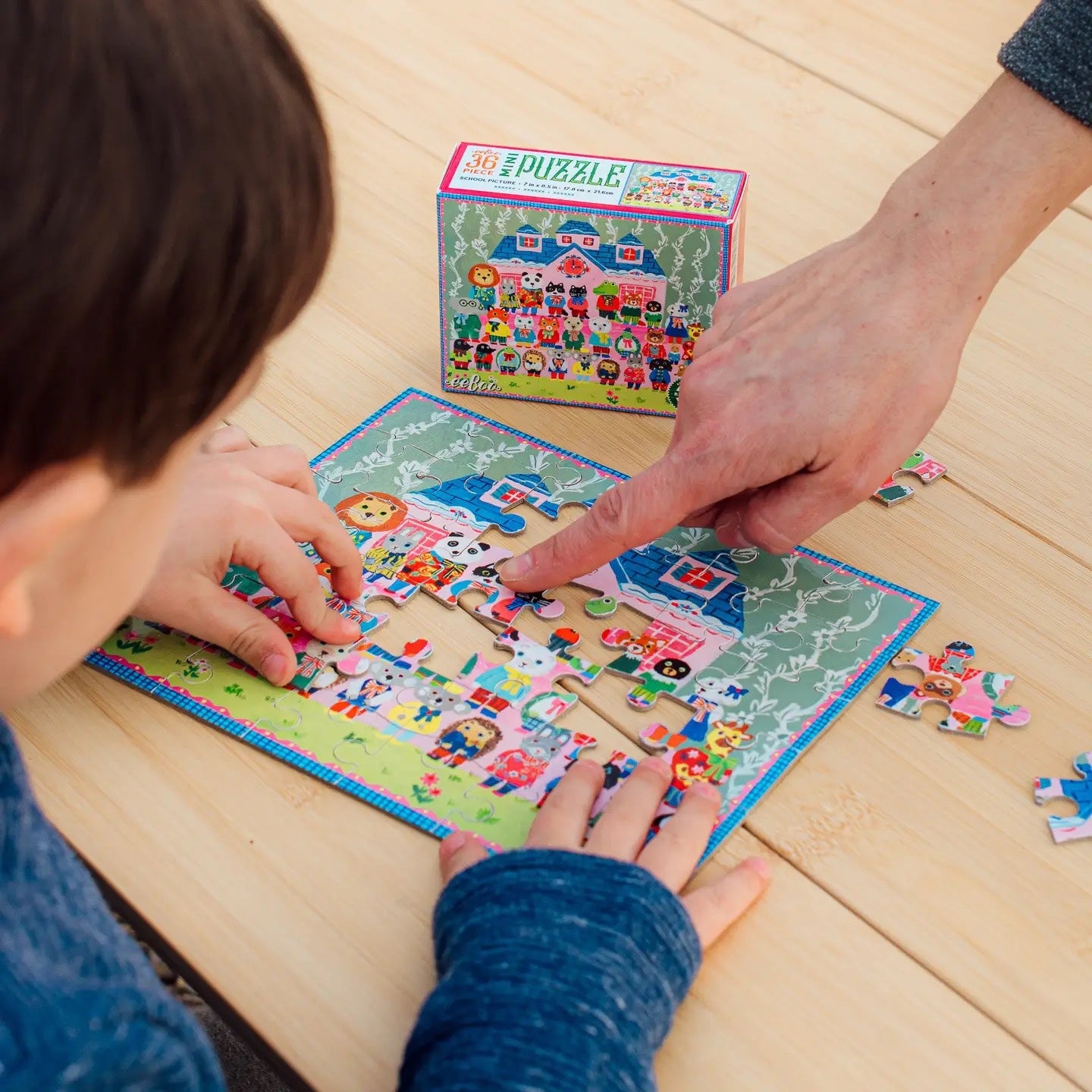 Yumi Kitagishi Mini Puzzles - eeBoo - Assorted Styles, photo 2 of 5
