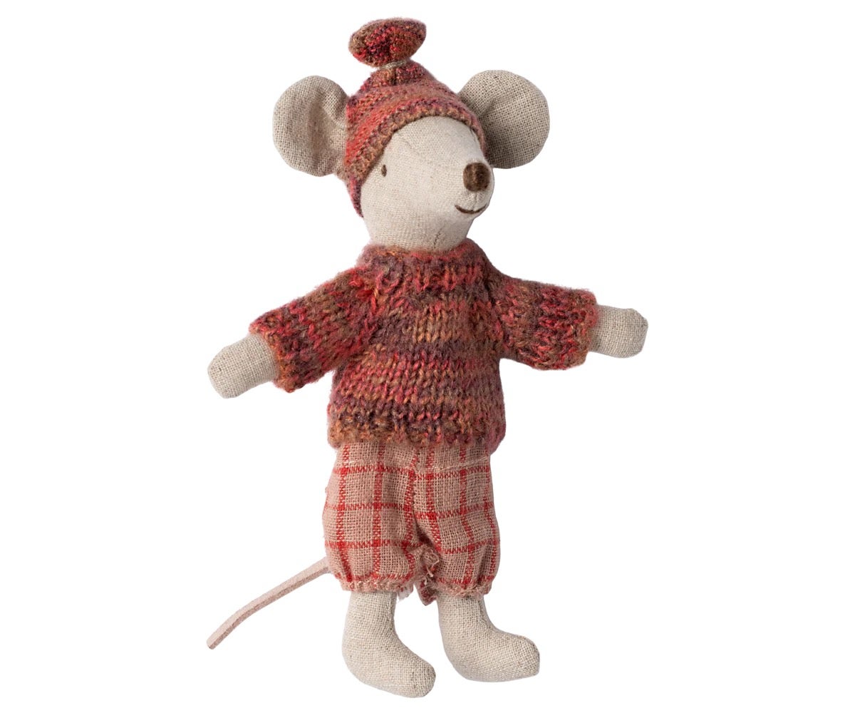Big Sister Winter Mouse with Ski Set - Maileg, photo 3 of 4