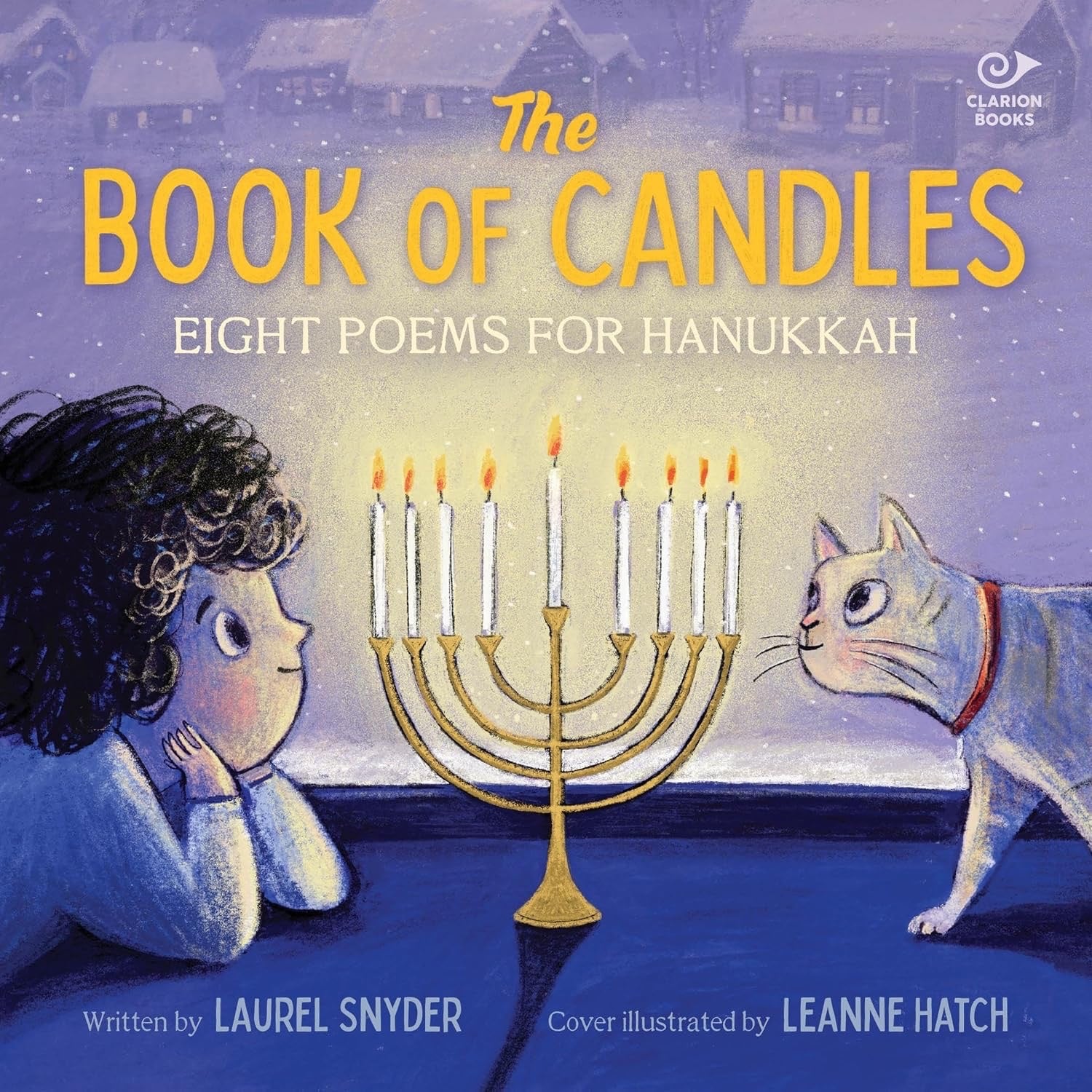 The Book of Candles: Eight Poems of Hanukkah - Hardcover Books