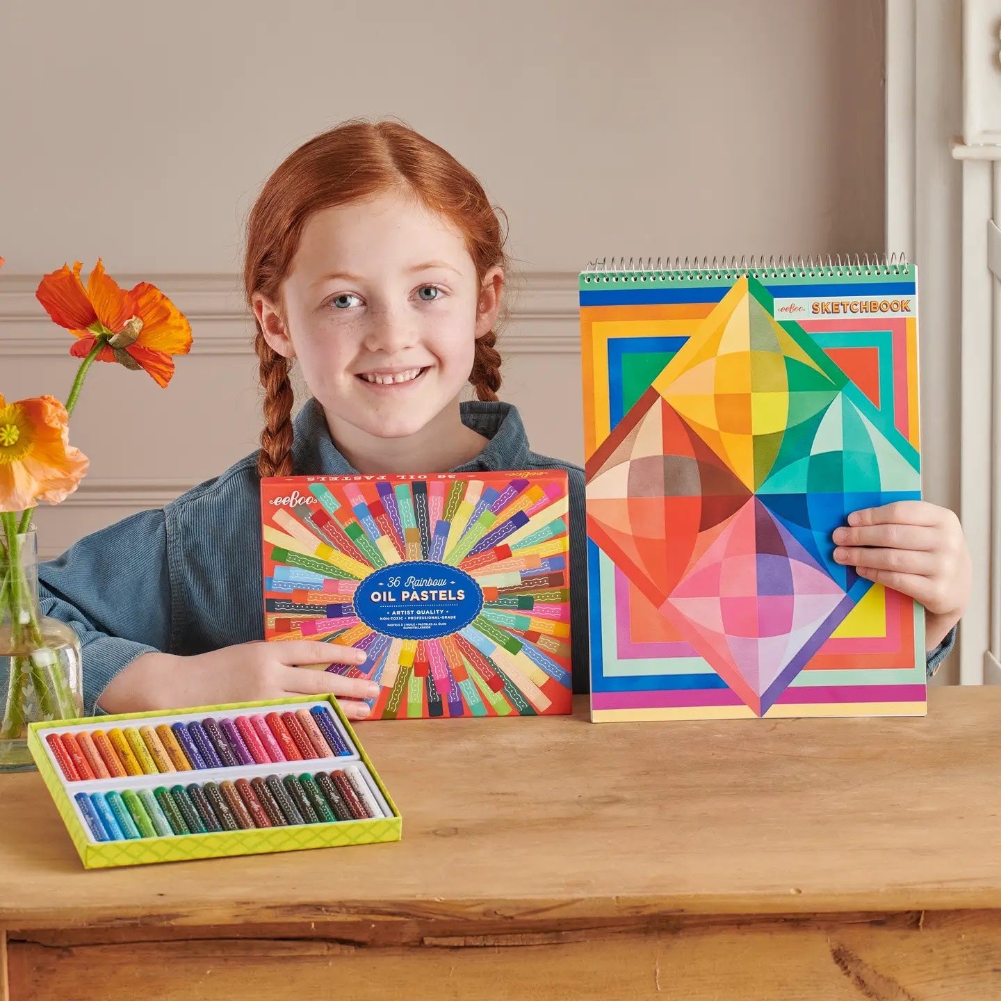 Oil Pastels – Rainbow - eeBoo, photo 4 of 4