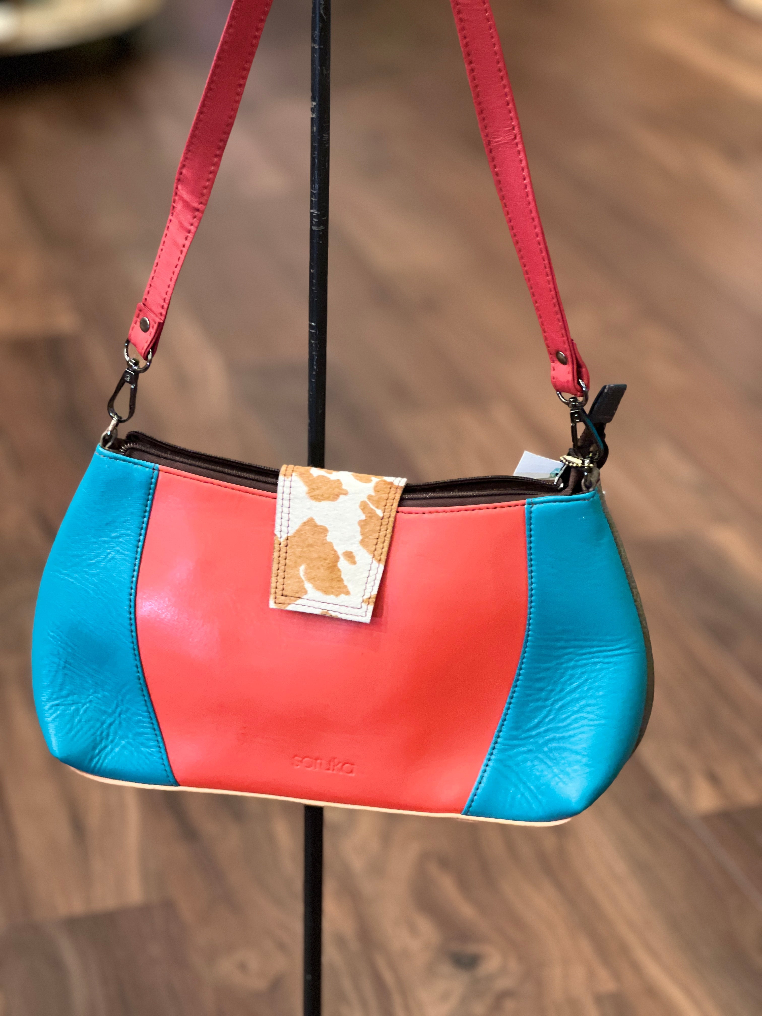 Amanda Crossbody Bag - Soruka Sustainable, Handcrafted Leather - 81084, photo 1 of 5