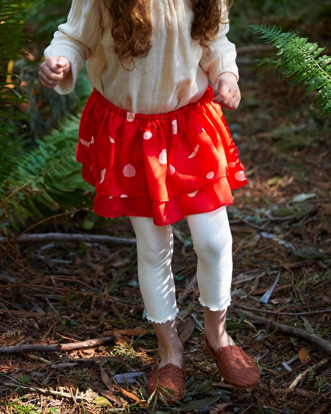 Kids Mushroom Tutu 100% Mulberry Silk- Sarah’s Silks, photo 3 of 8