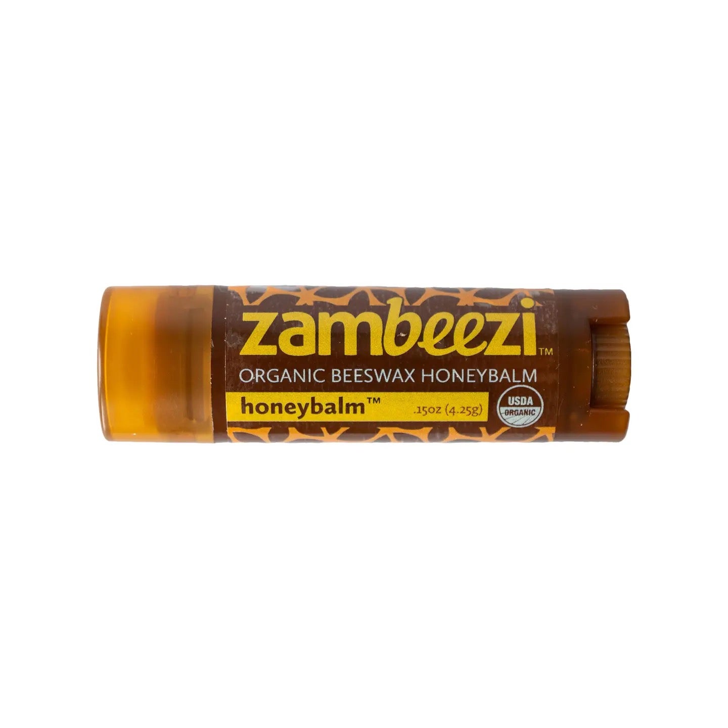 Honeybalm Zambeezi Organic Beeswax Lip Balm single tube, photo 2 of 3