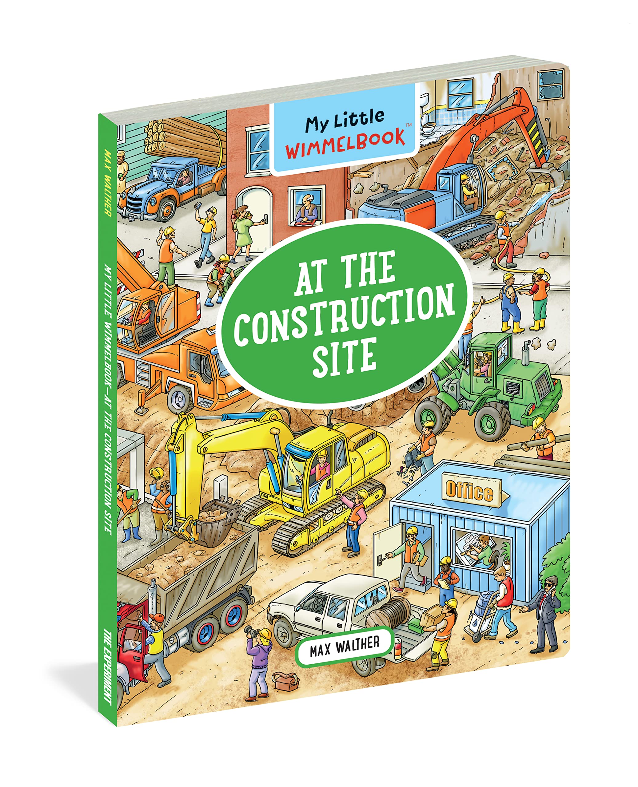 My Little Wimmelbook - At the Construction Site: A Look-and-Find Board Book, photo 2 of 4