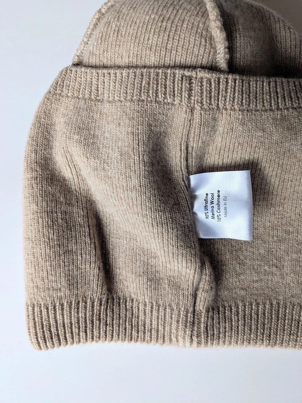 Merino - Cashmere Knit Hats with pom pom - Frost Hats - Made in Poland - 6yrs - Adult, photo 3 of 3