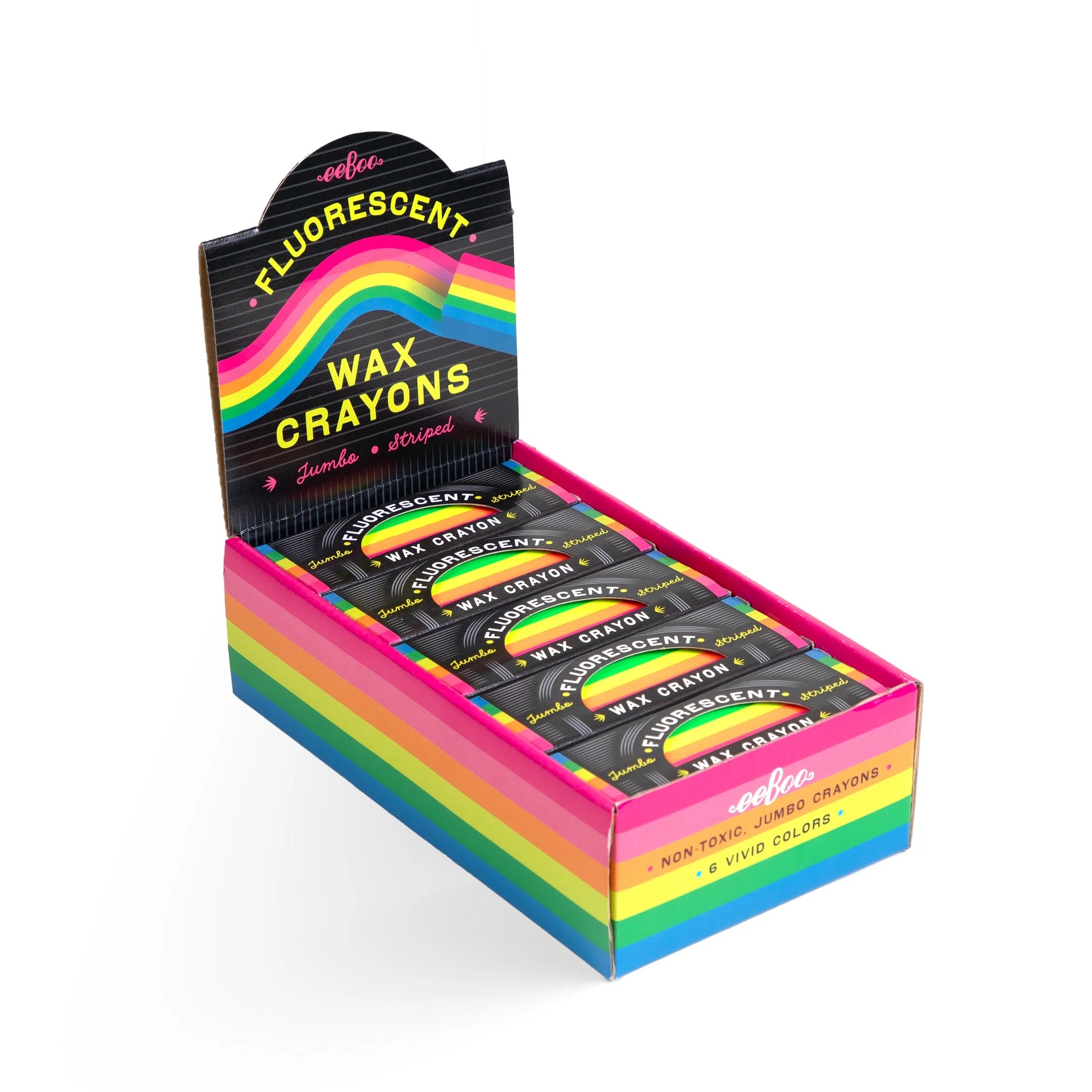 Fluorescent Jumbo Wax Crayon - eeBoo, photo 4 of 4