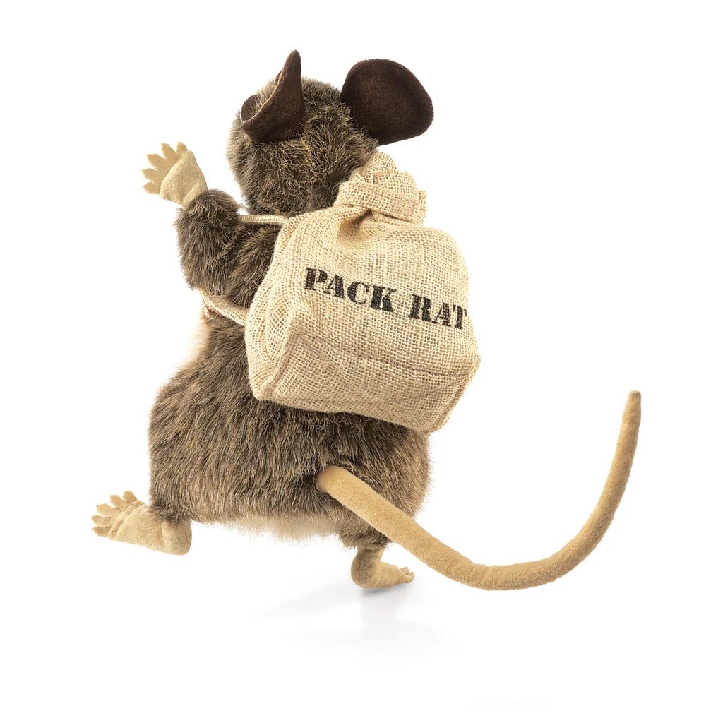 Pack Rat Puppet - Folkmanis, photo 3 of 4