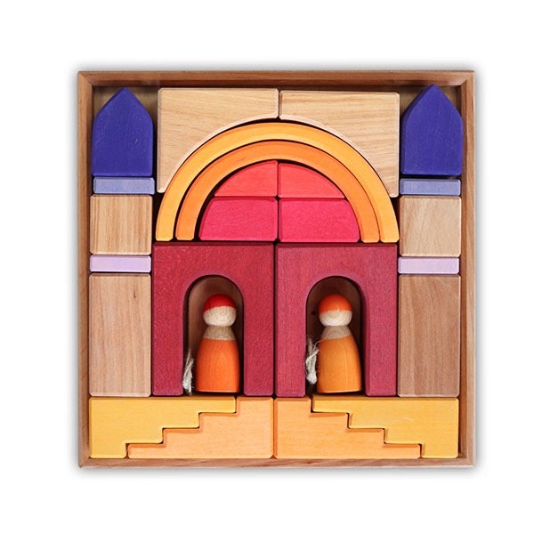 Desert Sand Building World - Wooden Blocks - Grimm’s, photo 1 of 6