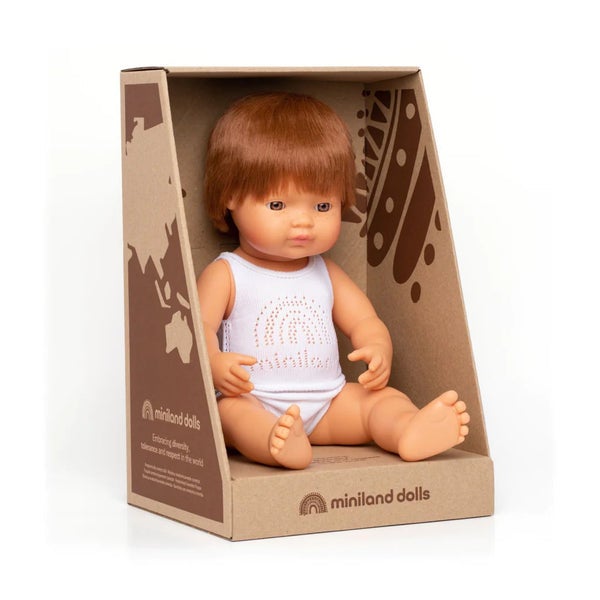 Miniland 15” Redhead Doll Boy, photo 2 of 2