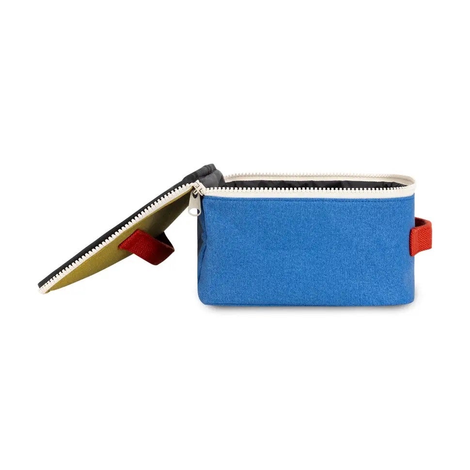 Square Lunch Bag - Cobalt & Cactus - Fluf, photo 3 of 4
