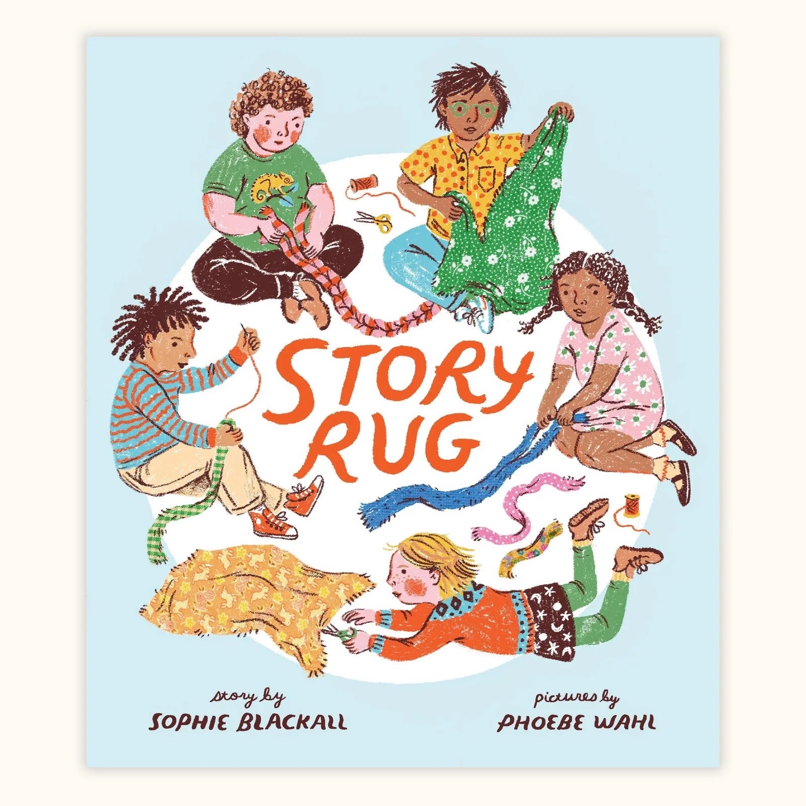 Story Rug by Sophie Blackall and Phoebe Wahl - Hardcover, photo 1 of 6
