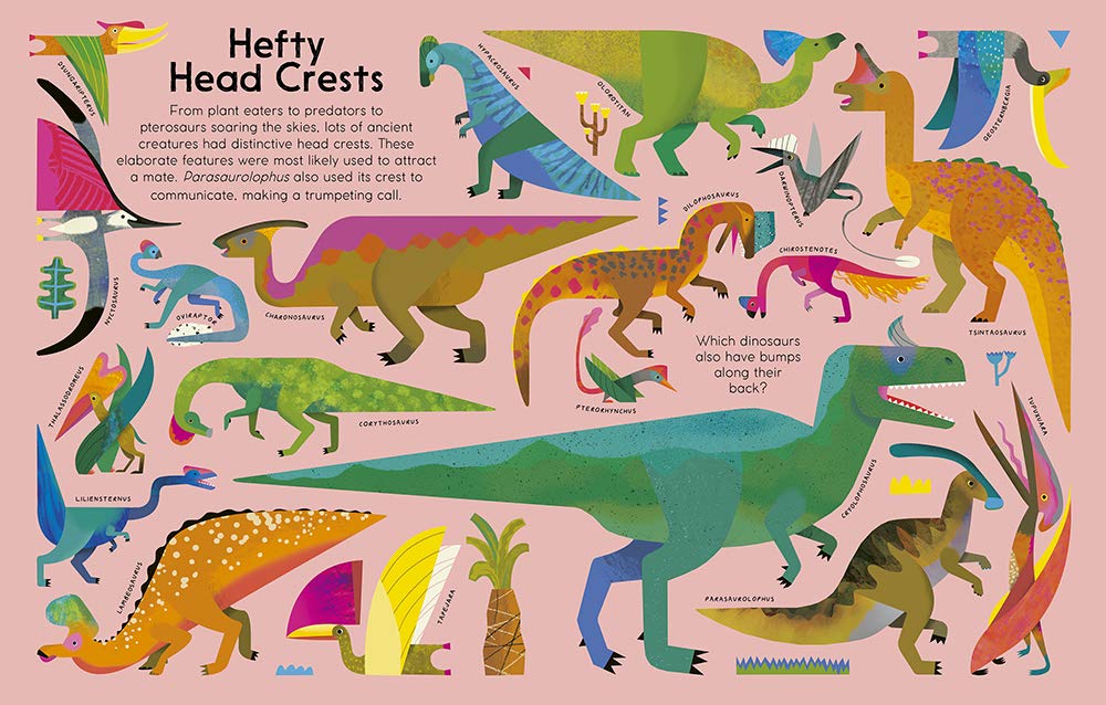 Creature Features Dinosaurs by Natasha Durley - Large Board Books, photo 4 of 5
