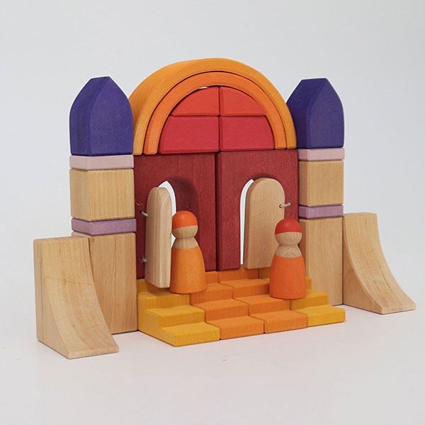 Desert Sand Building World - Wooden Blocks - Grimm’s, photo 4 of 6