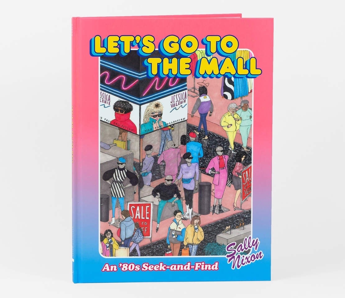 Let's Go to the Mall Seek and Find by Sally Nixon - Hardcover Books, photo 1 of 3
