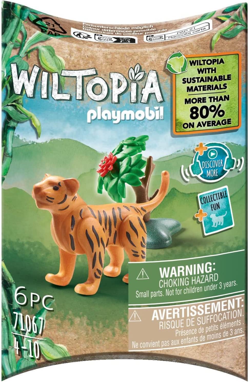 Playmobil "Wiltopia" Assorted Young Animals - Eco-friendly, photo 7 of 8