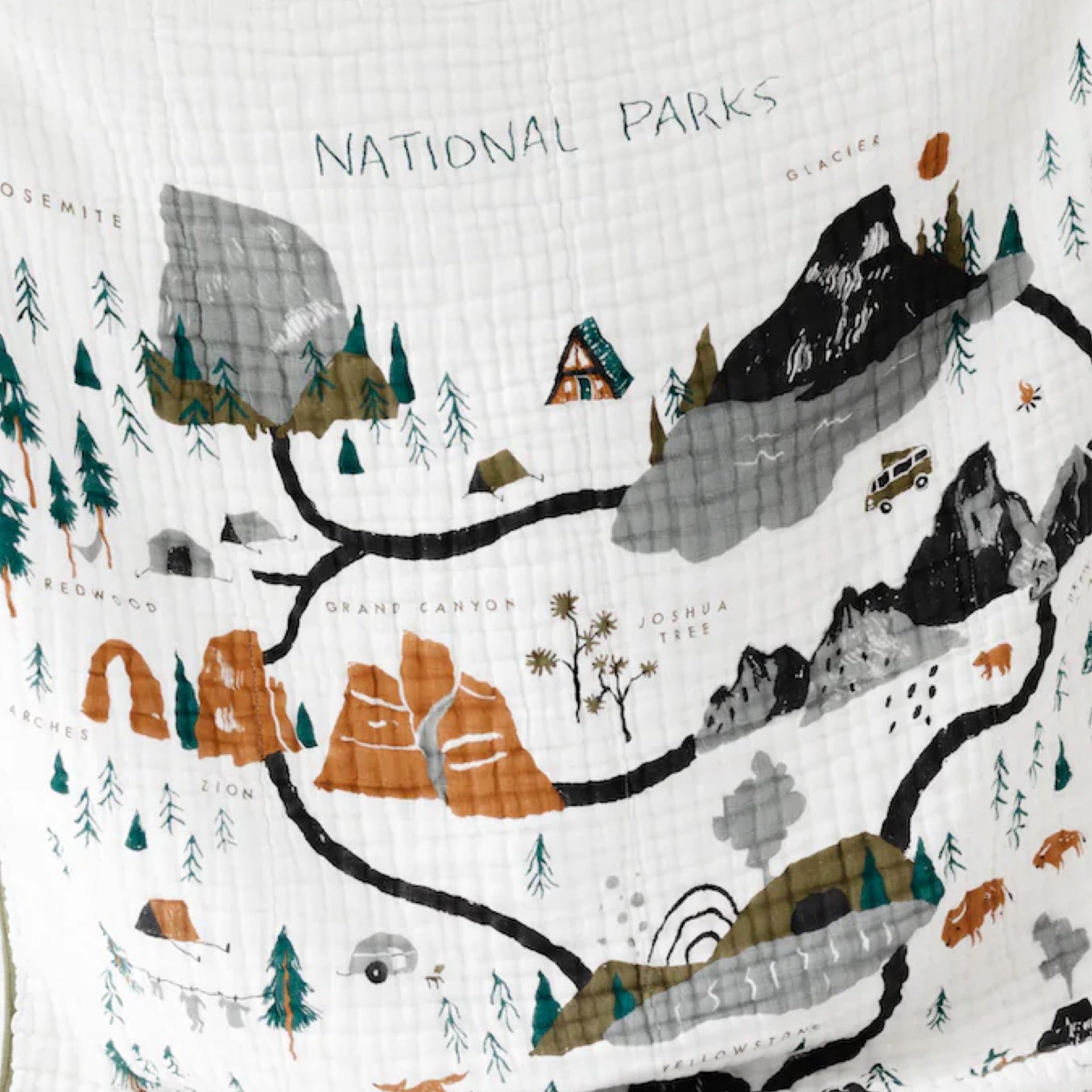 Clementine Kids Reversible Quilts - 2 Print Options