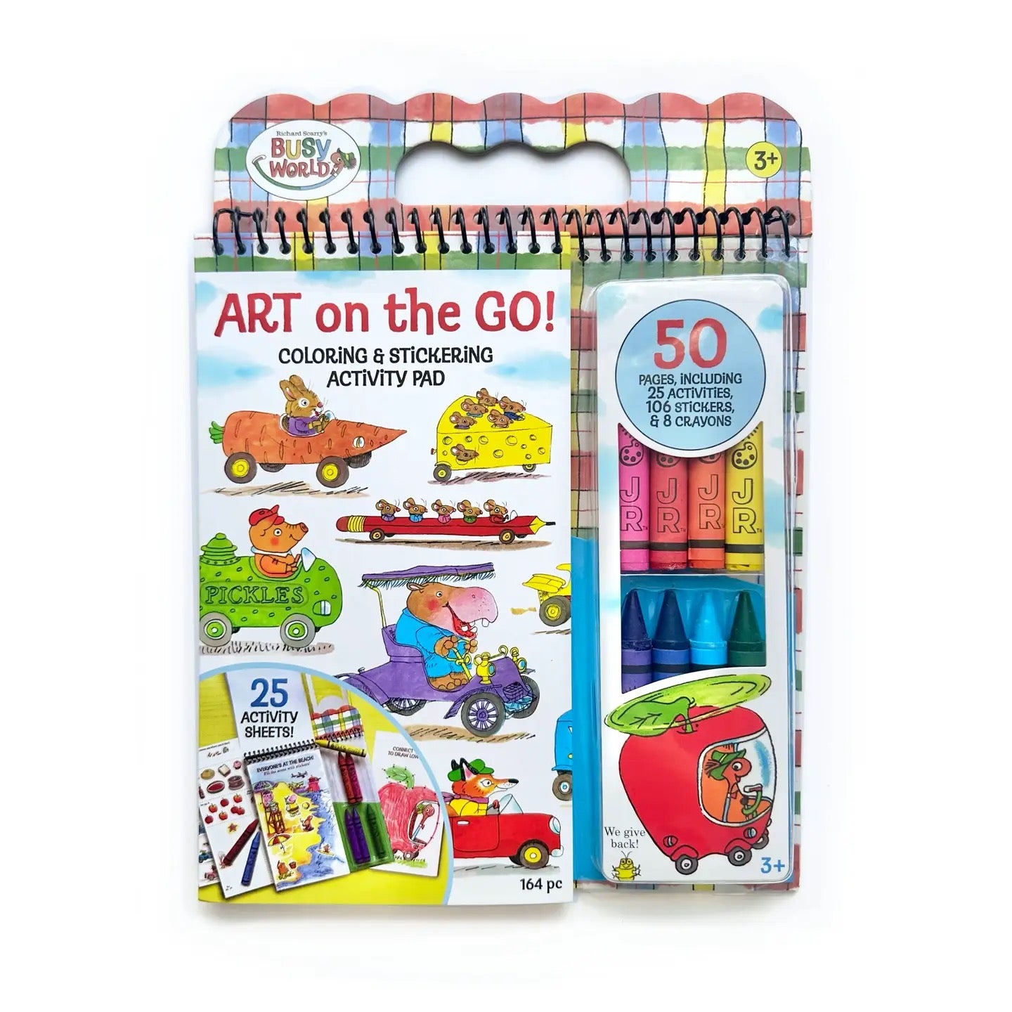 Richard Scarry’s Busy World Art on the Go - Kids Travel Art Supplies, photo 1 of 3