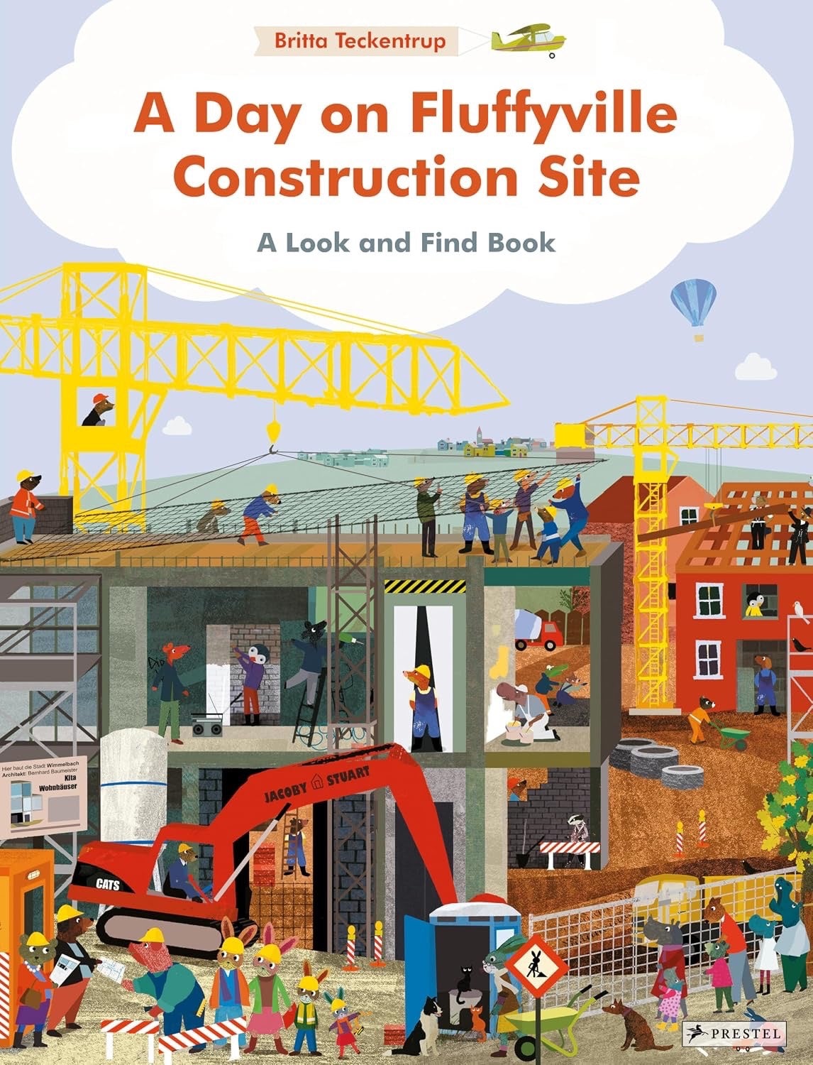 A Day on Fluffyville Construction Site - Board Book, photo 1 of 3