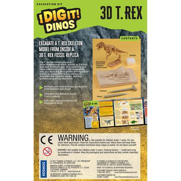I Dig It! Dinos - 3D T-Rex Excavation Kit - Thames & Kosmos, photo 2 of 3