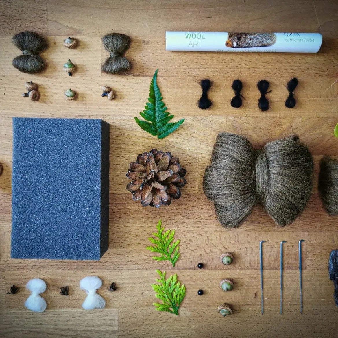 Boar Wool Art Kit - Benzie Design, photo 4 of 6