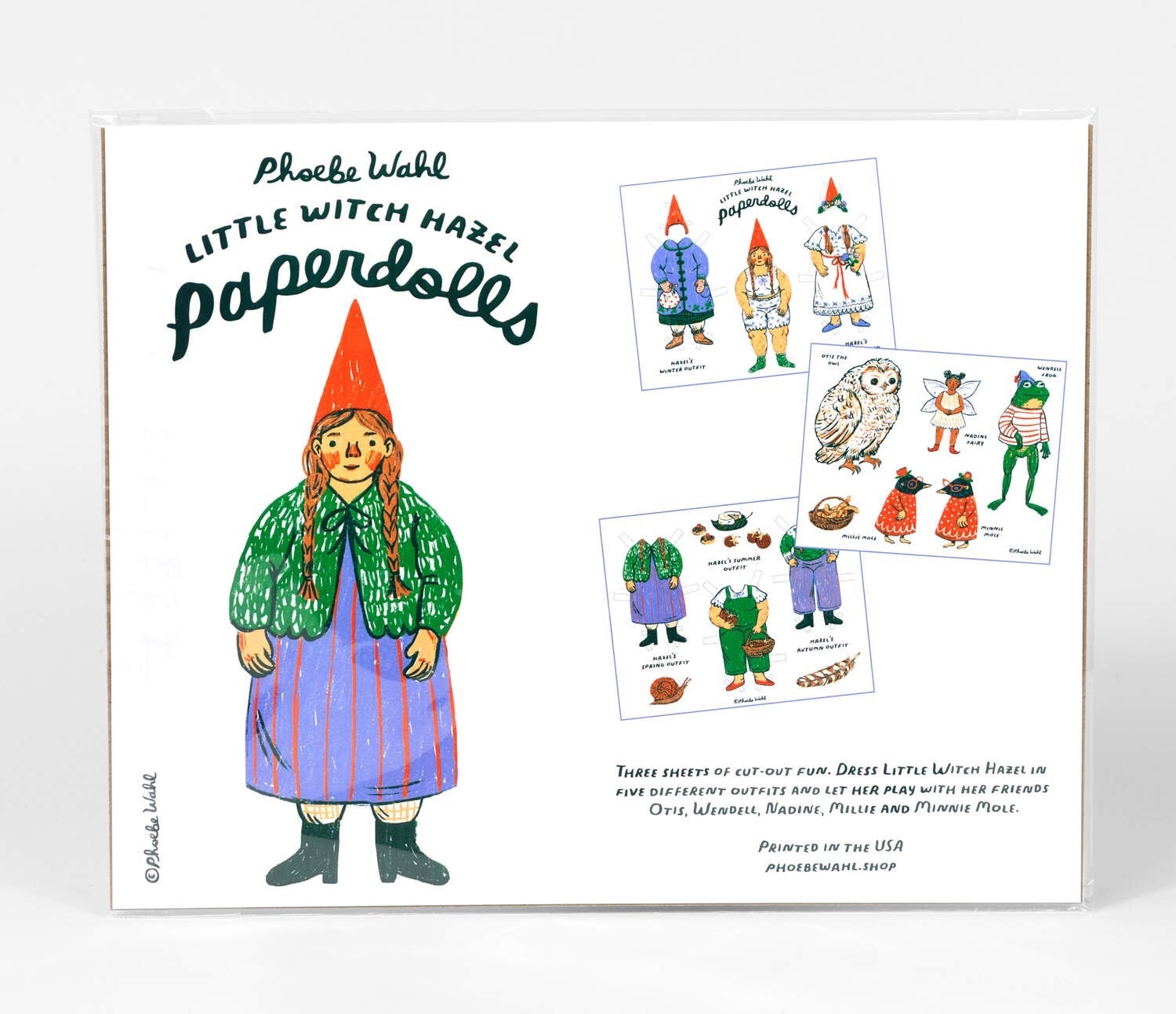 Little Witch Hazel Paper Dolls - Phoebe Wahl, photo 4 of 4