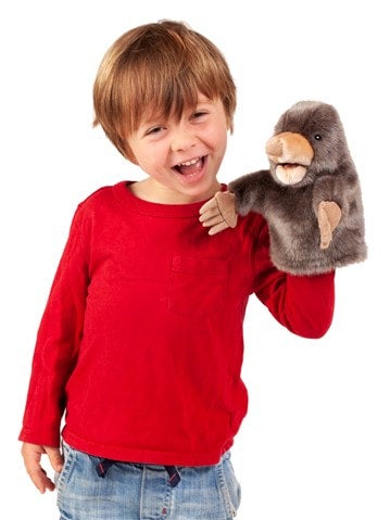 Little Mole Puppet - Folkmanis, photo 3 of 4