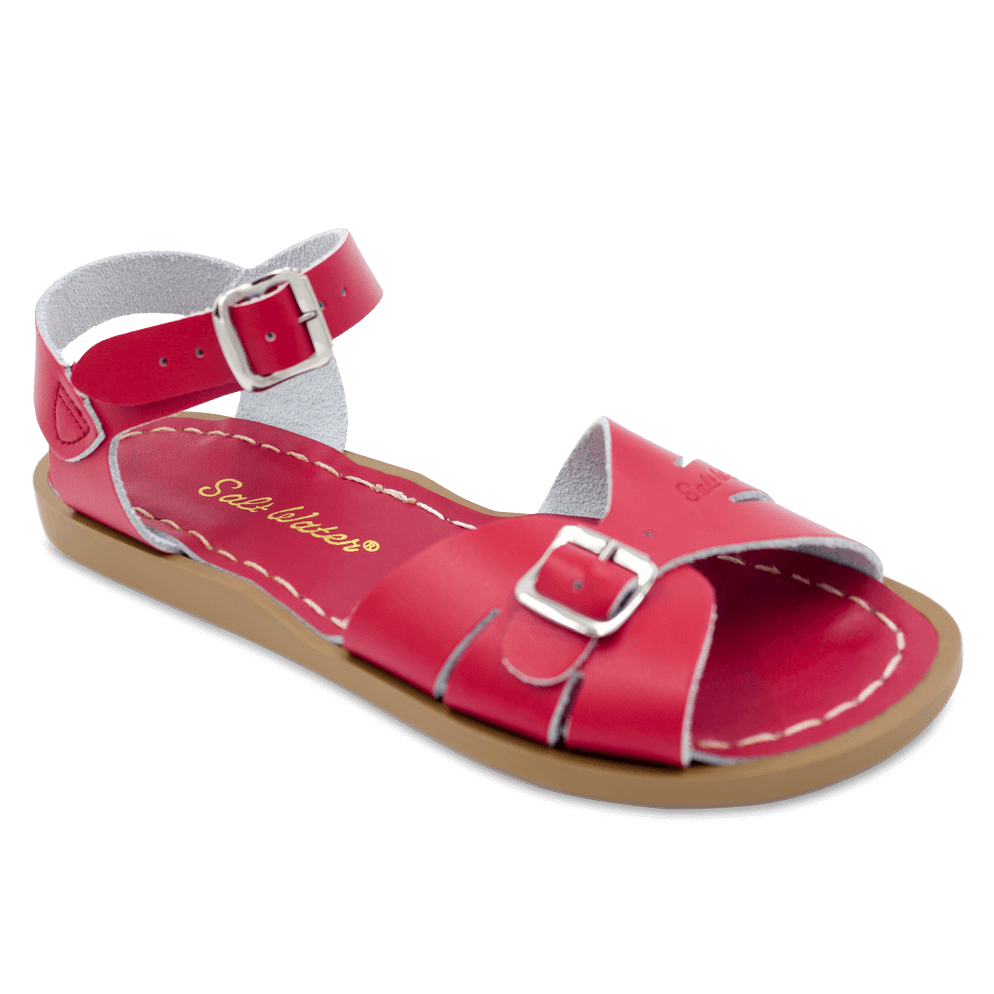 Red Classic Salt Water Sandals Women's Sz 11 (sz 9Y)