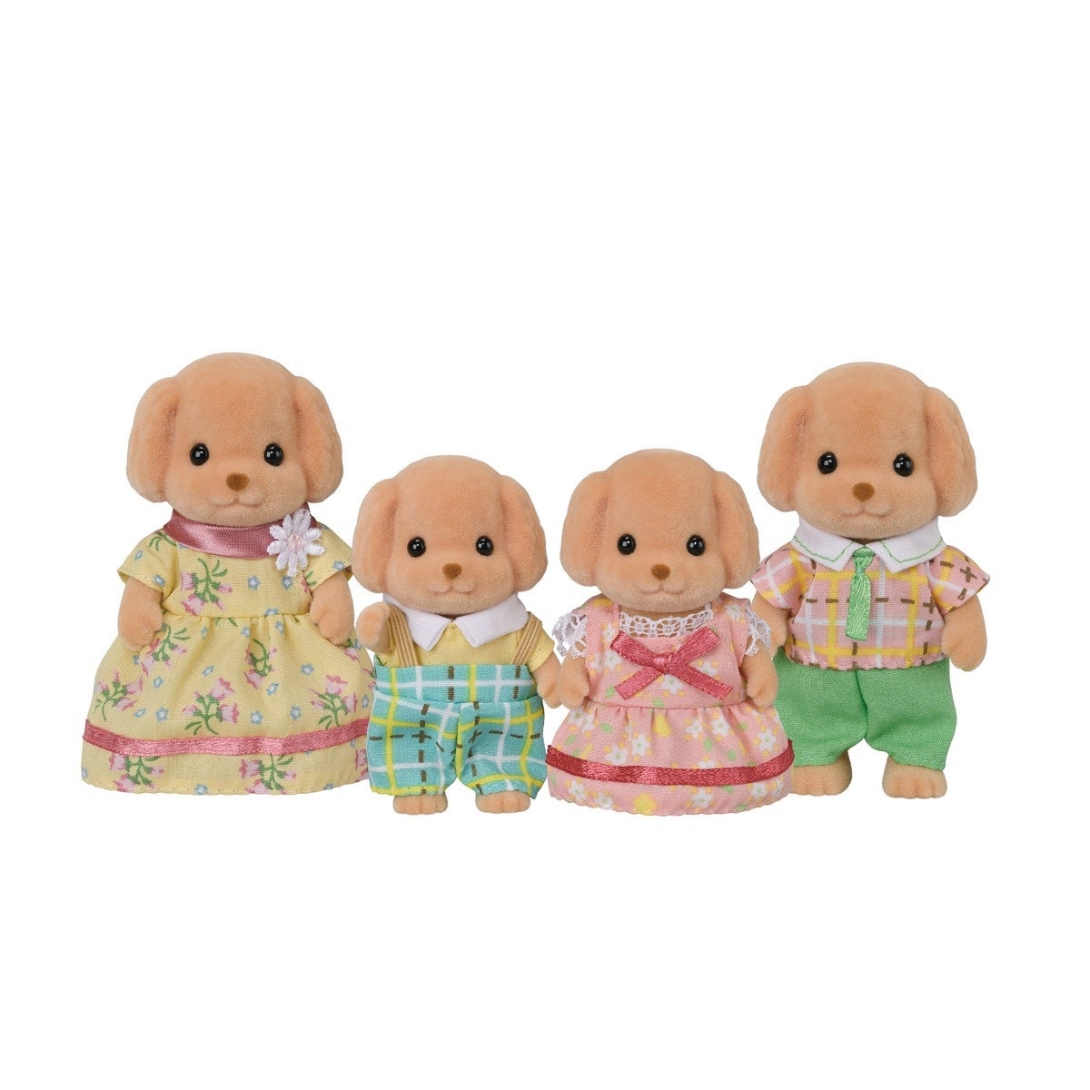 Calico Critters - Toy Poodle Family, photo 1 of 2