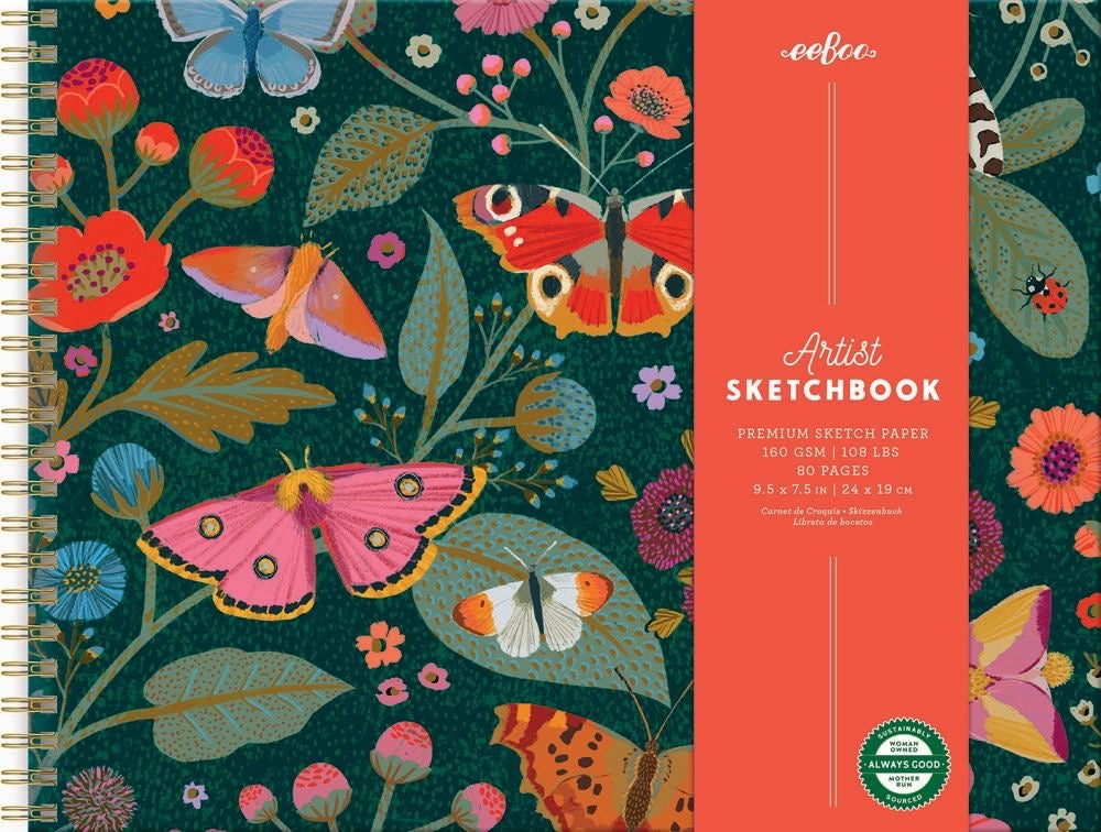 Various Styles Premium Hardcover Artist Sketchbooks - eeBoo, photo 7 of 8
