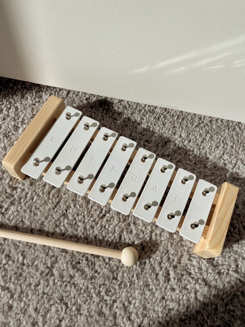 Minimalist Baby Xylophone - All Wooden Elements, photo 5 of 6