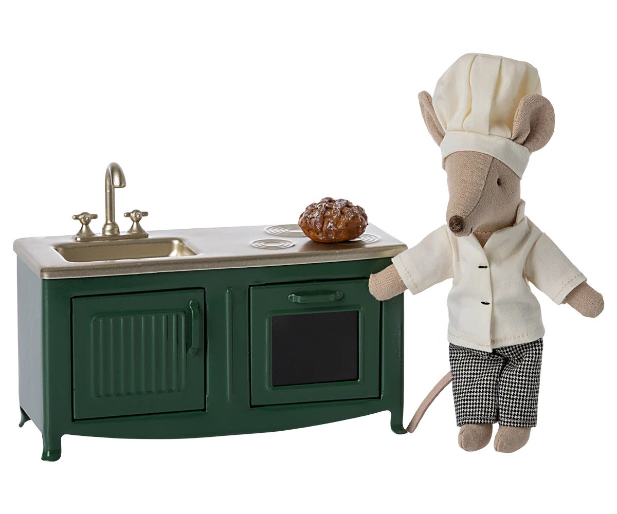 Dark Green Mouse Kitchen - Maileg, photo 3 of 3