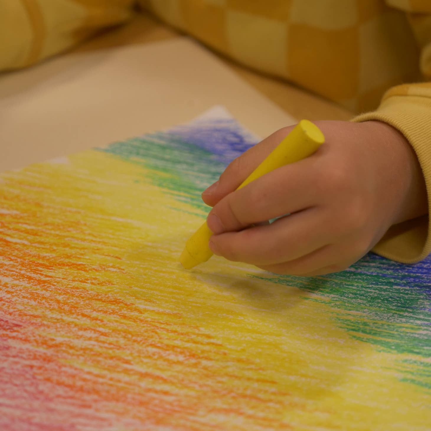 Organic Beeswax Rainbow Stick Crayons 8 Pack - Filana, photo 3 of 3