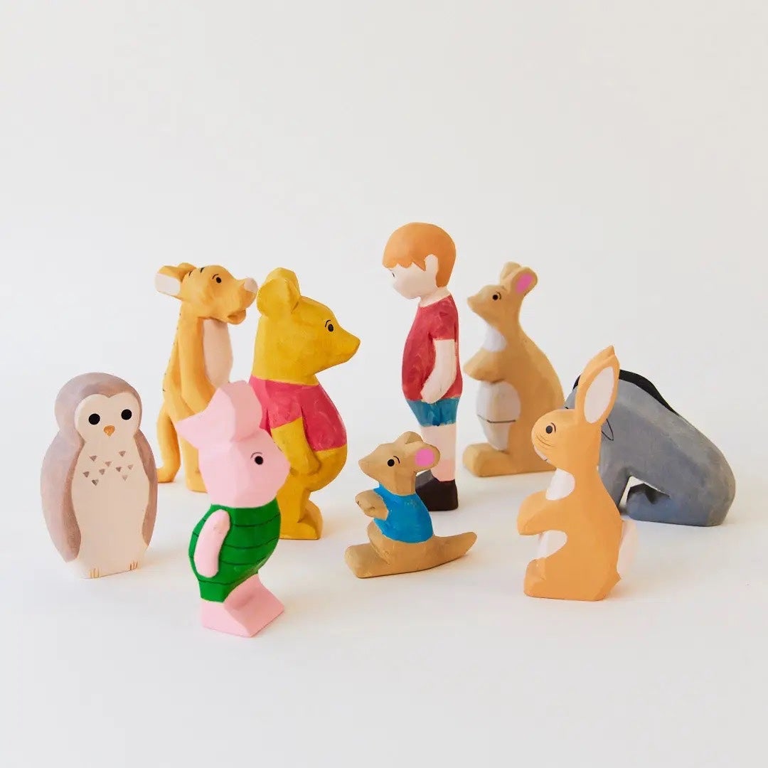 Piglet Wooden Figure - Sarah’s Silks, photo 3 of 4