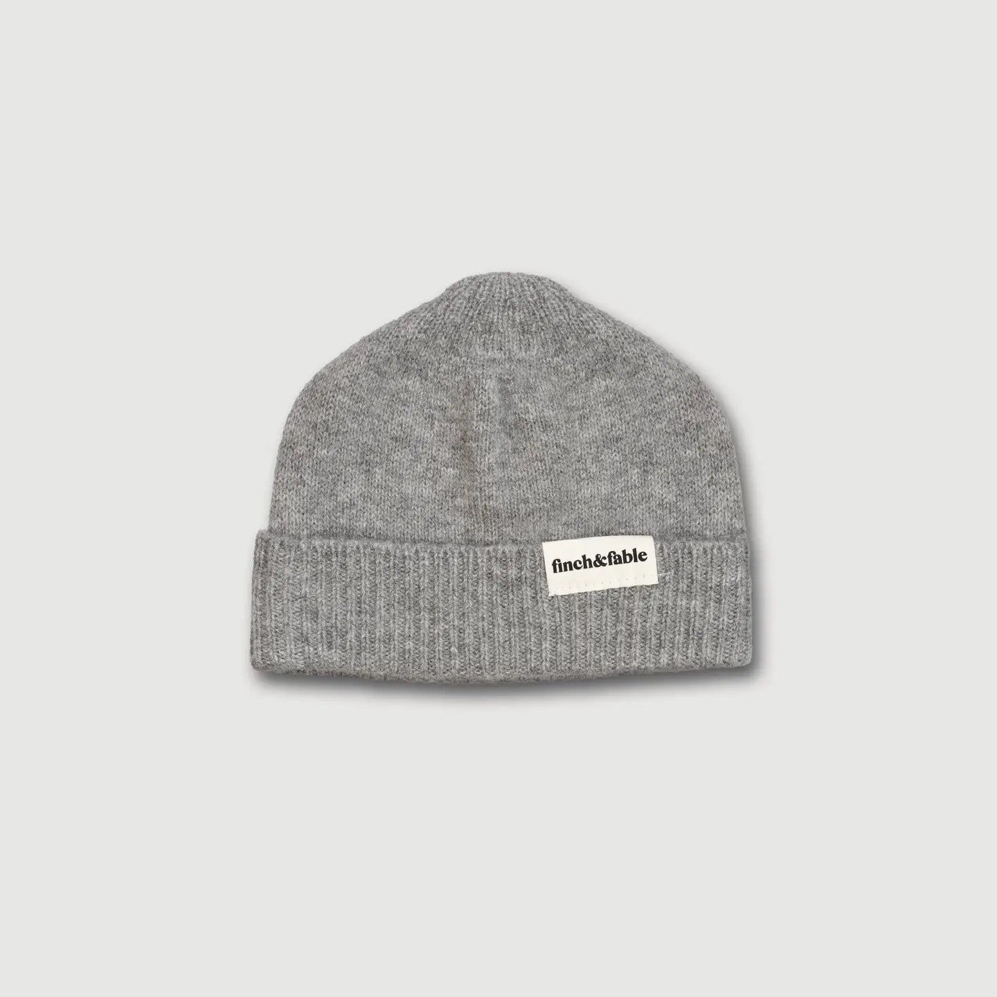 Merino Wool Fisherman’s Beanie - Dove - Size 3-6 Years - Finch & Fable