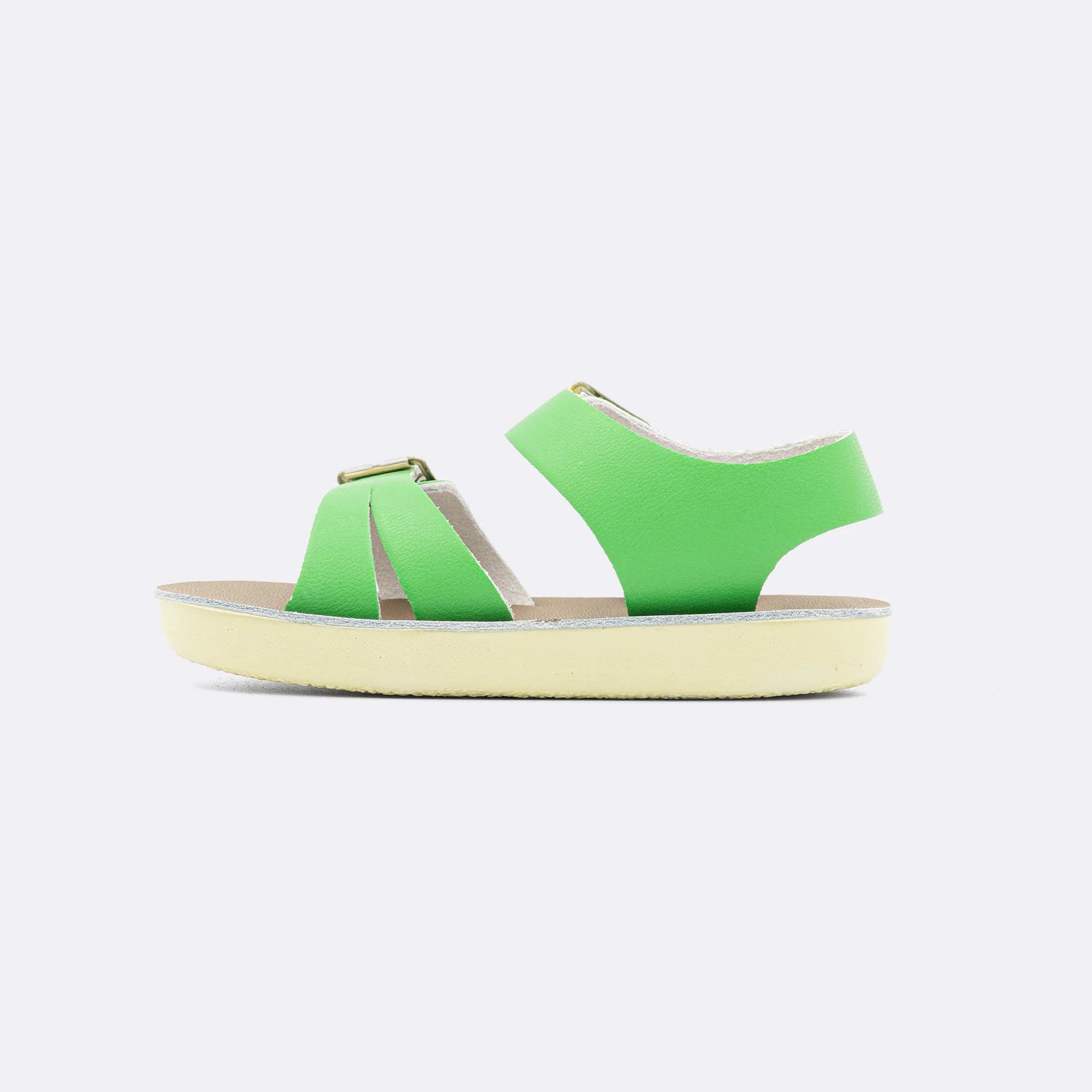 Kelly Green Surfer & Sea Wee Salt Water Sandals by Sun-San Hoy, photo 7 of 7