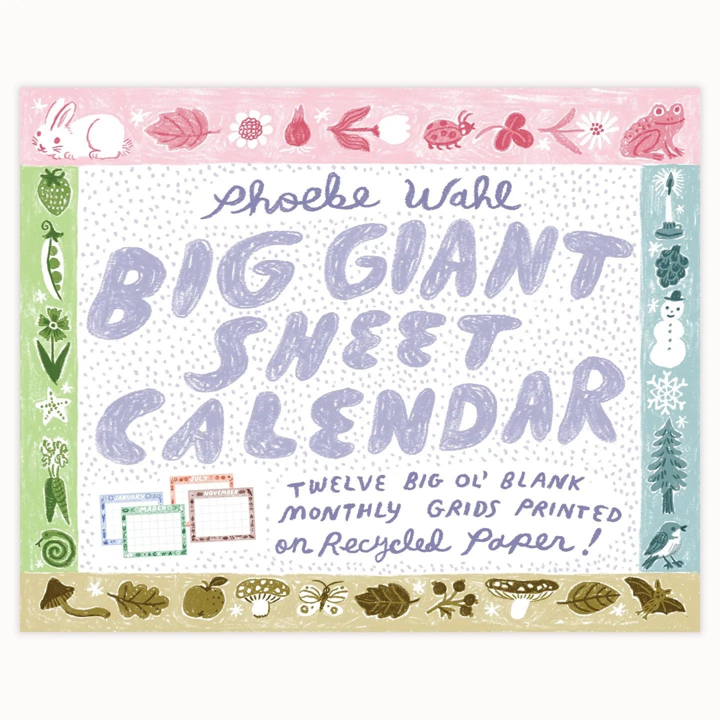 Big Giant Sheet Calendar - Phoebe Wahl, photo 1 of 3