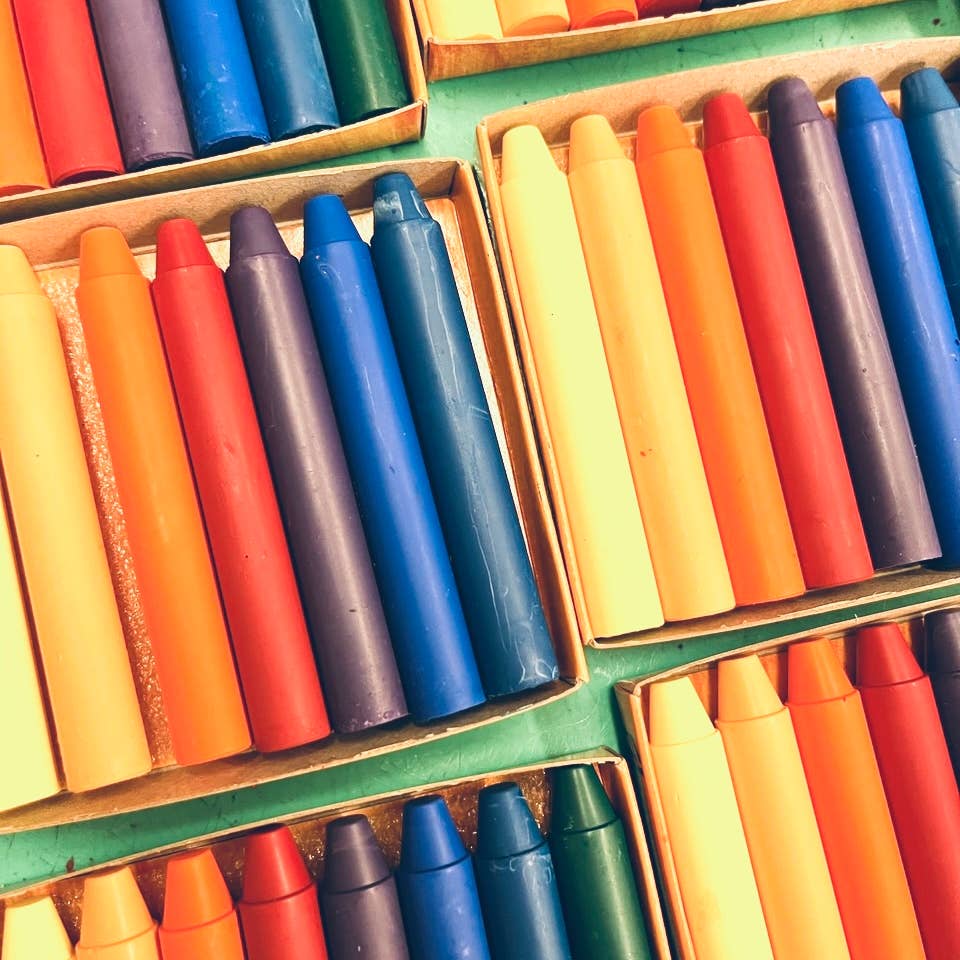 Organic Beeswax Rainbow Stick Crayons 8 Pack - Filana, photo 2 of 3