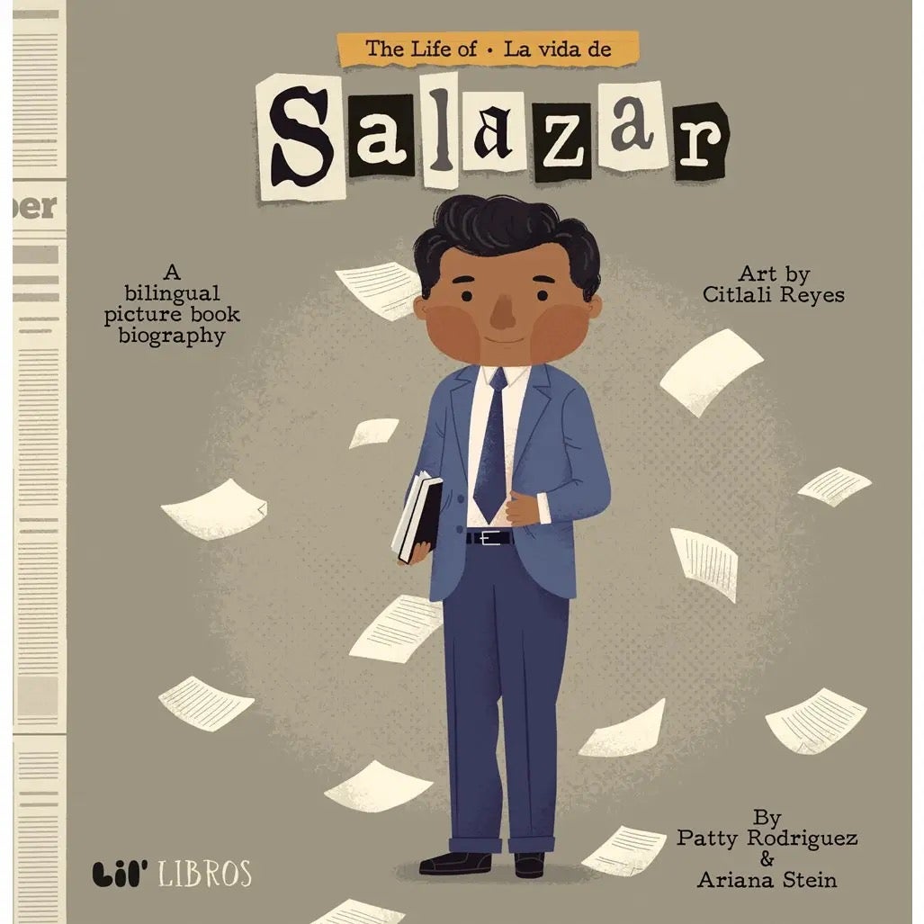 The Life of / La Vida de Salazar - Lil' Librosn- Bilingual Spanish & English - Board Books, photo 1 of 4