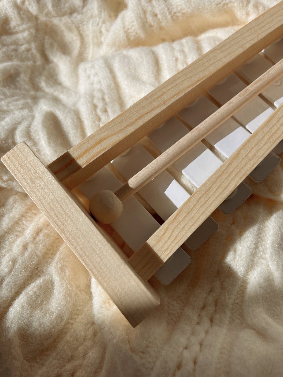 Minimalist Baby Xylophone - All Wooden Elements, photo 6 of 6