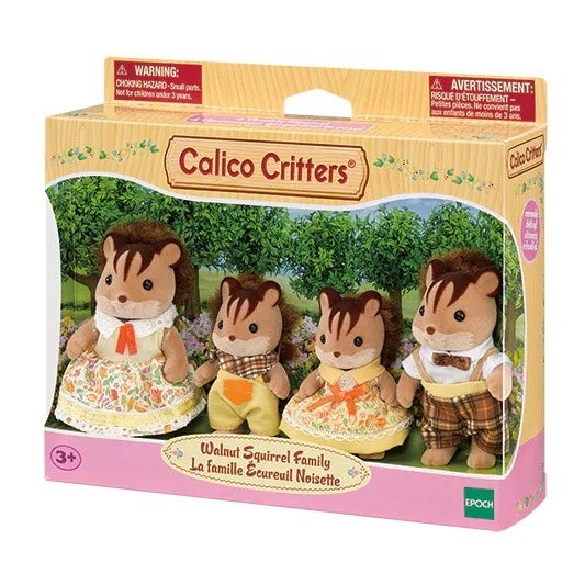 Walnut Squirrel Family - Calico Critters, photo 2 of 2